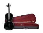 Mv200bk Merano Full Size Color Violin With Case Gloss 809312030282