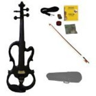 Mve10bk Merano Full Size Fitted Electric Silent Violin With 849495013788