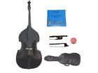 N-a Grace Size Black Upright Double Bass With Bag 849495070316