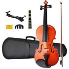 Nanyi Size 1/4 Beginner First Violin Set Natural Solid Wood