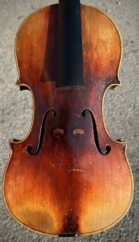 1880ca Neuner & Hornsteiner Gorgeous Giuseppe Guarneri Model By And Violin