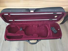 Vc550bk No Label Perfect Condition- Enhanced 4/4 Foamed/oblong Shape Violin Case With Hydrometer