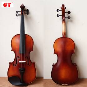 Jyvl-y3000a Noenname Null Jinyin 4/4 Beginner Matte Maple Violin Set With Spruce And Ebony