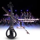 Npb3329590149761fr Ammoon Full Size Solid Electric Silent Violin Fiddle 749029787300