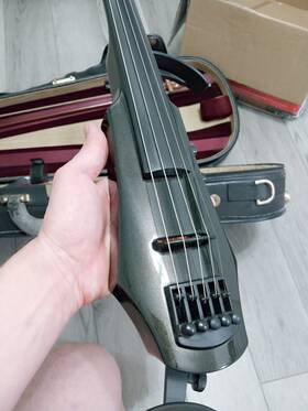 Wav5v Ns Design Wav 5-string Electric Violin - Black