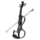 Okn4433682657755pq Ammoon Beginner Solid Electric Silent Violin Black Case 798881762574