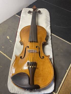 1810-1880 Ole Bull Antique 4/4 Violin Circa Ready For Playing
