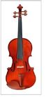 Ovb-1  Oxford Violin Boxwood Wooden String Instrument Fiddle Cases And Bow