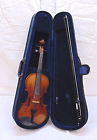 P-107 Carlo Robelli By Violmaster Full Size 4 Violin Bundle Brown Case