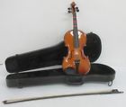P-v060-3 Paesold Vtg Violin Case And Bow Guc