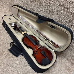 Vn-350 Palatino 840246009104 1/2 Size Violin Outfit