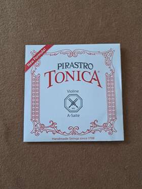 Pirastro 016710103555 Tonica Violine Handmade Strings A-saite Nylon