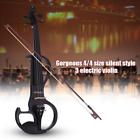 Pjj5768923575146cf Ammoon Full Size Solid Wood Electric Silent Violin 635946654354