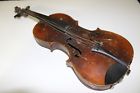 R199 Stainer Unknown Damaged Violin Labeled Vintage Anique