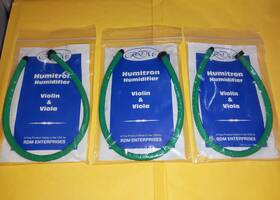 Rdm Enterprises 817531000467 Lot Of 3 Pcs New Genuine Humitron Violin And Viola Humidifier