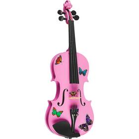 Rozannas Violins 197881397739 Butterfly Dream Lavender Violin Outfit 1/4 Size 19788397739 Rf