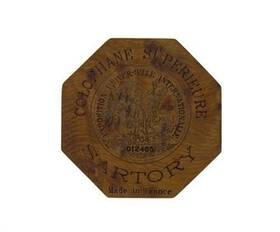 4334274958 Sartory Rosin In Octagonal Wood Case Brown