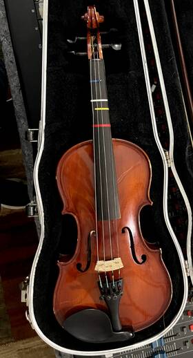 R110e2 Scherl & Roth And Violin 3/4 R101e 2006 Hard Case Bow Fine Tuners Conn Selmer
