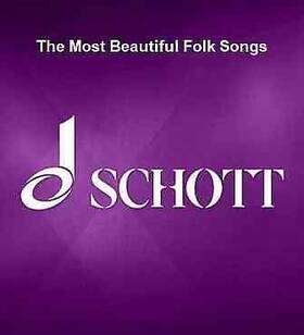 Ed20864d Schott The Most Beautiful Folk Songs - For 1-2 Violins