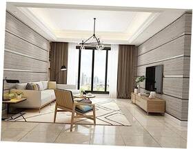 1614792550977333 Shibada High-end 3d Stereo Thickened Deerskin Velvet Antique Wood Grain Bedroom Tv