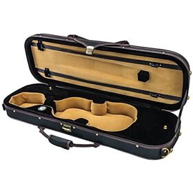 Vnchm11 Sky 4/4 Full Size Professional Halfmoon Shape Lightweight Violin Hard Case