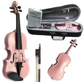 Sky 861863100049 Childrens Violin 1/16 Size Pink Color