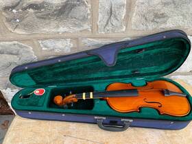 Mv005 Skylark 717070008736 Acoustic Violin With Case 4/4 Made In China