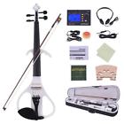 Snh3019033294470qf Ammoon Electric Silent Violin Fiddle Case Tuner Headphone 799899390575