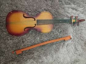 14104 Song Baroque Style Master 4 Strings 14 Inch Viola Dftamore Carving Back #14104