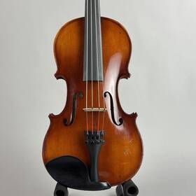 Sound Of Music 021809021860 14 Inch Viola Outfit With Glasser Bow And Hardshell Case Used