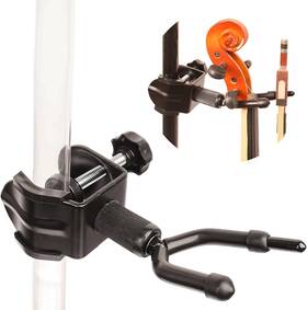 Spoligod 445026093033 Violin Hanger And Viola Stand For Microphone Or Sheet Music