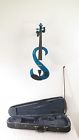 Stagg Evn 4 Mbl Silent Violin Set With Case Metallic Blue Blem A86 882030147463