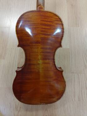 Petrov-4 Stefan Petrov 1700 Violin For Repair-trista By Petrov-4/4-good Sound-hand Varnished