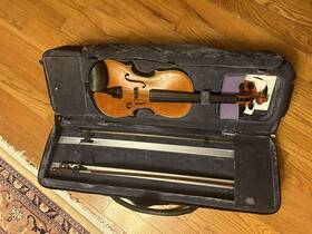 R338501 Stentor Music Company Ltd London England 1895-present Violin 4/4 Student Series I With Case&bow Fiddlerman S1550c Read