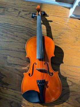 16603118 Strobel Model Ml 80 4/4 Violin Bow Hard Case Shoulder Rest Stand Accessories