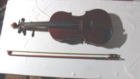1720-1973 Suzuki Rare Kiso Copy Of Antonius Stradivarius No.7 1/4 Violin With Case