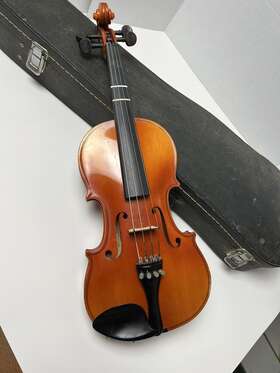 Suzuki 220 3/4 Size Violin Japan 1992 With Case And Bow Good Condition