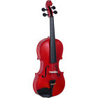 Sv-130bk Outfit Series Red 4 Size Sparkling Cremona Violin