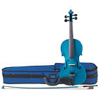 Sv-75bu Outfit 4 Series Violin Premier Novice Cremona Blue Sparkling