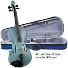 Sv-75lb Sparkling Light Blue Outfit Novice Violin 4 1 Premier Cremona