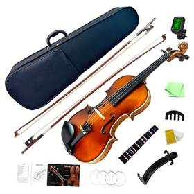4-wyn Taixing Junyue Musical Instrument Factory Violin Premium Solid Wood - 4/4 Set