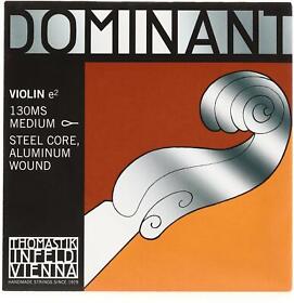130ms Thomastik-infeld 130 Dominant Violin E String 4/4 Size Aluminum Wound