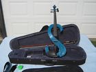 Unbranded Electric Violin Translucent Blue