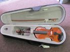 V1000 Black Mountain Beginner Size Violin Glasser Bow And Case Model