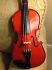 V1201e3 Stradivarius Copy Used Violin Includes Glasser Bow And To Go