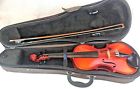 Va27 Glaesel Violin Viola Bow Case Copy Stradivarius Faciebat Cremona