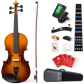 C1000400 Vangoa Violin 3/4 Size For Kids Full Set Beginners Fiddle Three Quarter Bundle Acou