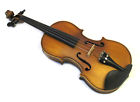Vavh Violin Helmke New Fiddle 3 4 Antique Finish W Case Bow Rosin Extra Strings