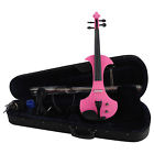Ve501 Foamed Bow 4 Case Electric Headphone Aileen Violin Pink