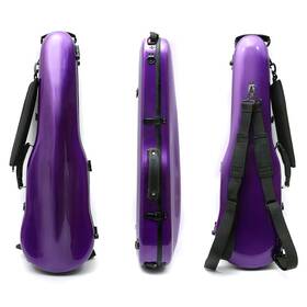 Vetimobato 918984953912 Dazzling Hard Shell Violin Case 4/4 Full Size Strong Flight Carbon Fiber Viol